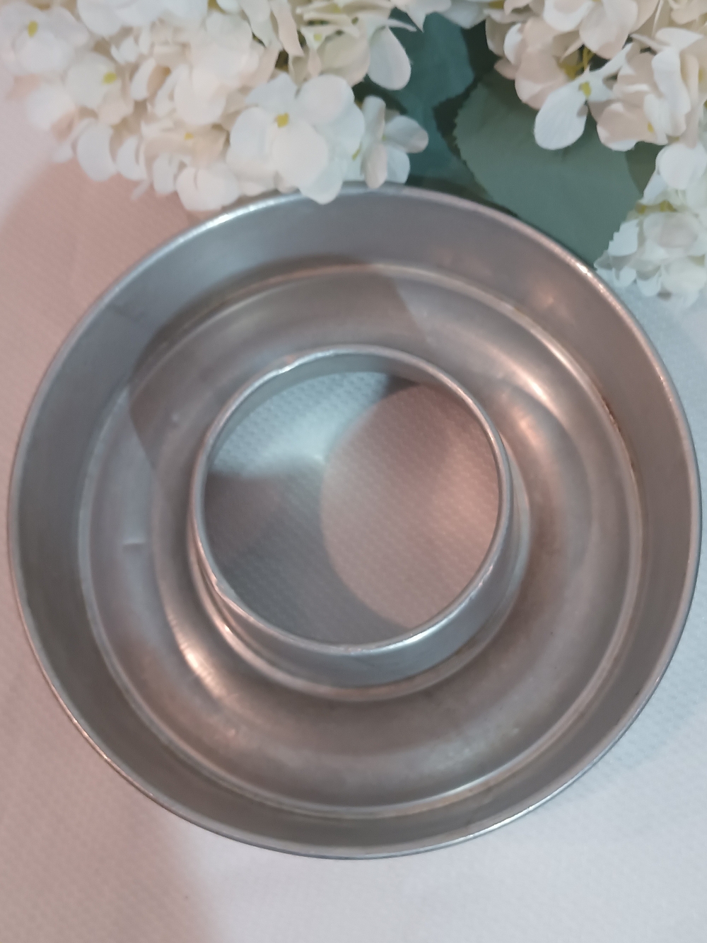 Vintage Spun Aluminum Cake, Jello, Ice Molds